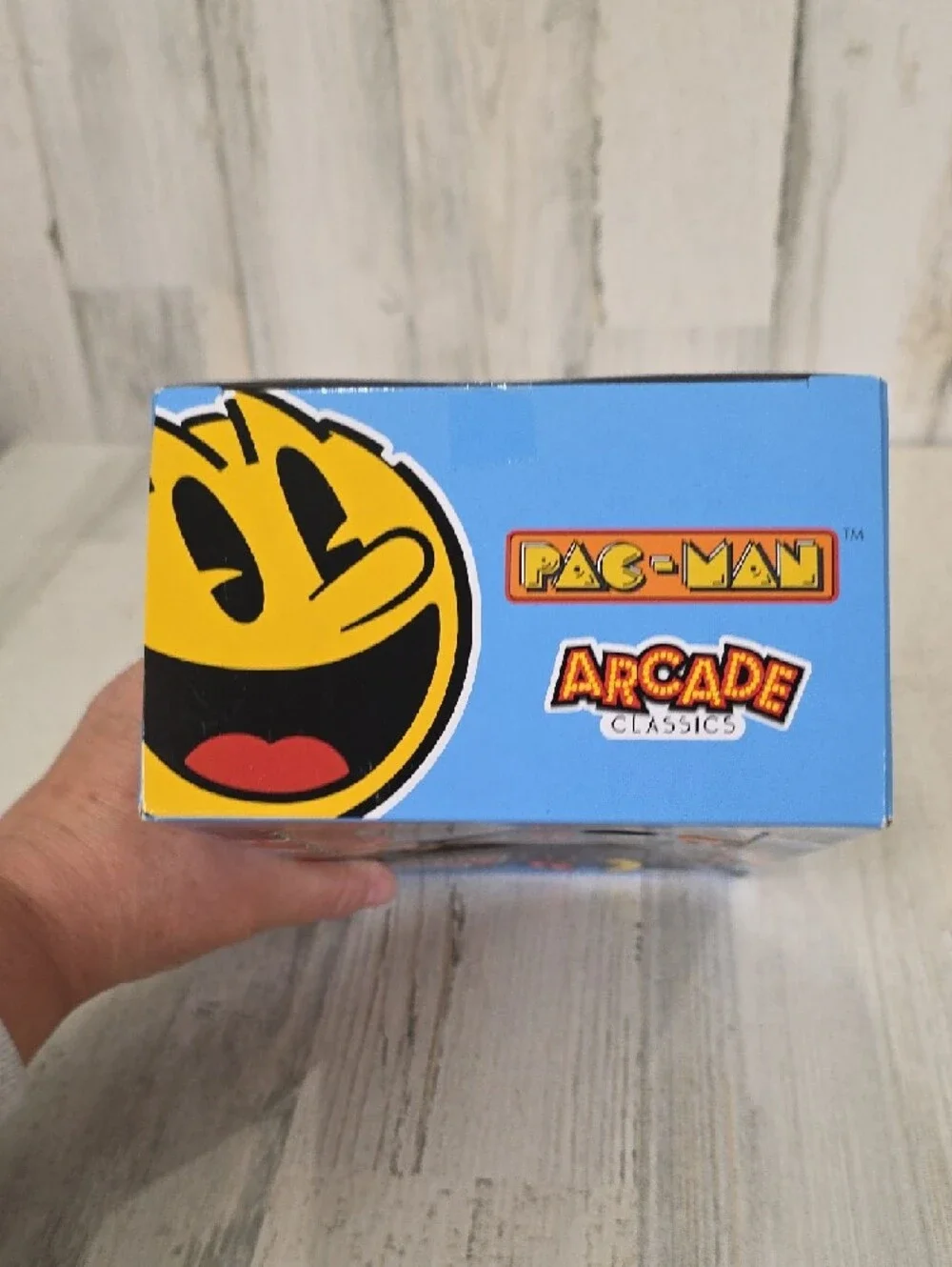 Pac-Man Mini Arcade Console Yellow & Black Retro Handheld NEW